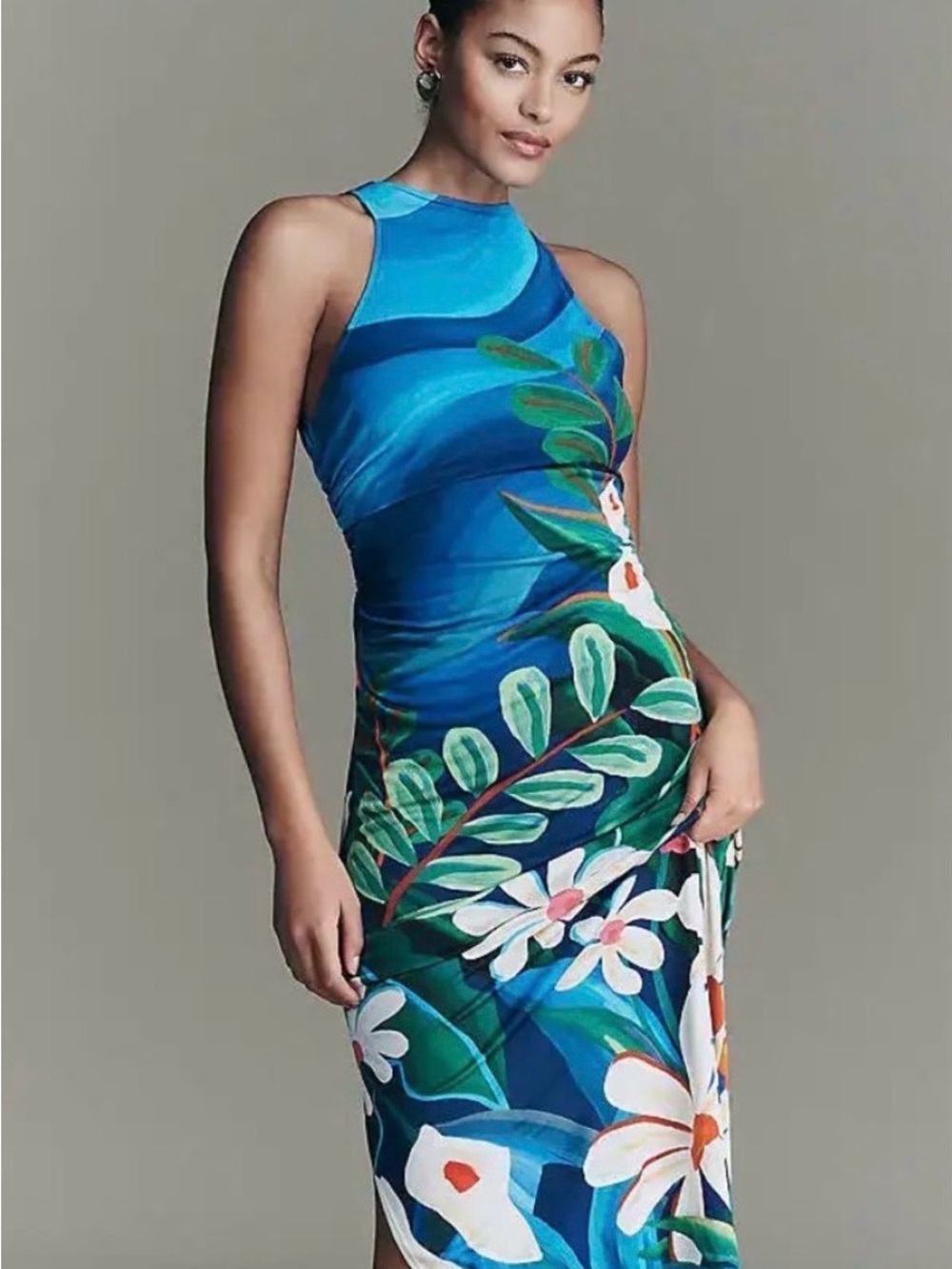Farm Rio - Floral Wave - worn once!